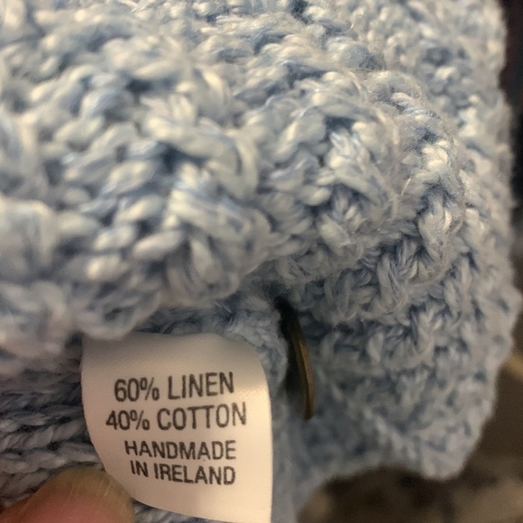 Ireland Collection By Yvonne Bergin Knit Button Up Cardigan - Picture 6 of 8